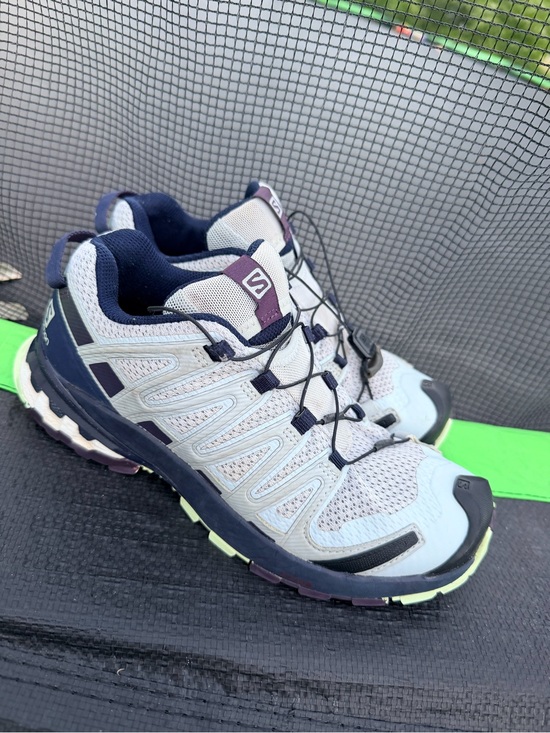 Salomon Shoes - Salomon XA Pro 3D V8 409870 Gray Waterproof Trail/Hiking Shoes! Size 6.5